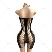 Vêtements de danse en tissu résille avec bikini tenues de danseuse en maille Costumes sexy exotiques ELITES Fashion