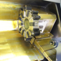 Tour CNC à banc incliné horizontal TCK50A de haute qualité avec commande Siemens, machine-outil de précision, rail linéaire