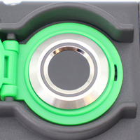 Control Remoto Inalámbrico Industrial de Doble Velocidad con 10 Botones, Resistente al Agua IP66, con Bloqueo de Huella Dactilar para 100 Personas, para Grúa Aérea