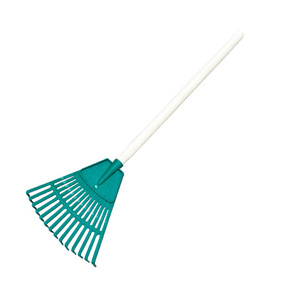 Mini râteau à feuilles en plastique détachable à 14 dents, lot de 4 couleurs, jouet de jardin pour enfants pour nettoyer la pelouse et les feuilles mortes - Product Image 5