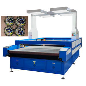 High-Power CO2 Dual-Head Panoramic Large-Format <b>Fabric</b> Laser <b>Cutting</b> <b>Machine</b> High Accuracy Multi-Voltage (220-415V) for Mass - Product Image 2