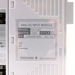 โมดูล PLC Yokogawa รุ่น AAI ซีรีส์ AAI135-S50 AAI143-H53 AAI841-H00 DCS อะนาล็อกเอาต์พุต/อินพุต AAI143-S50 - Product Image 3