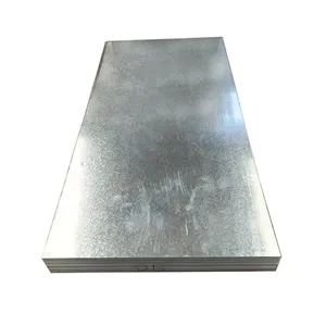 22 24 26 28 30 32 Gauge 1mm Thick Gi Iron Steel Sheet Hot Dipped Galvanized Steel Metal Sheet Plate Algeria