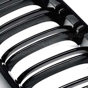 2 pièces, calandre de course à 2 lames en ABS noir brillant pour BMW 2012 2013 2014 2015 2016 2017 M6 640i 650i F06 F12 F13, accessoires de voiture - Product Image 6