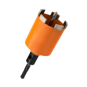 Janelai Diamond crown for concrete and brick, dry cut, adapter for perforator, (<strong>M16</strong>;SDS plus), microimpact, top dust removal - Product Image 1