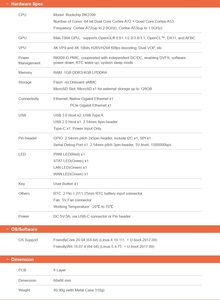 เราเตอร์พกพา FriendlyElec <span class=keywords><strong>Nanopi</strong></span> <span class=keywords><strong>R4S</strong></span> รุ่นเล็ก รองรับ OpenWRT พร้อมพอร์ตอีเธอร์เน็ตแบบ Dual-Gbps หน่วยความจำ 4GB LPDDR4 ใช้ชิป RK3399 สำหรับ IoT - Product Image 5