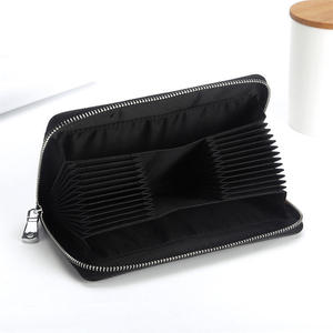 Cartera Larga para Mujer, de Cuero Vacuno Genuino, Bolso de Mano Elegante y Multifuncional - Product Image 4