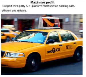 Affichage LED couleur pleine pour la publicité commerciale, P4, IP65, étanche, lisible en plein soleil, luminosité de 5000 cd - Product Image 3