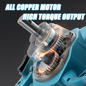 産業用 電動 コードレス リチウムバッテリー式 攪拌機 パテ ミキサー セメントペースト コンクリート モルタル 漆喰 ブレンダー 建設工具 - Product Image 3