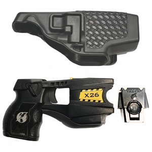 X26 Training Safety 5M Remote Long Distance Control Toy Model Gun Keychain <b>Set</b> With Bullet for Hunting Accessories Selfdefense - Product Image 1