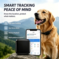 Traceur GPS 4G WiFi LBS GSM étanche IP67 pour animaux de compagnie, localisateur GPS en temps réel, anti-perte, pour chiens, chats et animaux