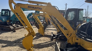 Mini-excavatrice sur chenilles hydraulique KOMATSU PC35MR de 3,5 tonnes avec godet de terrassement et composant moteur essentiel - Product Image 3