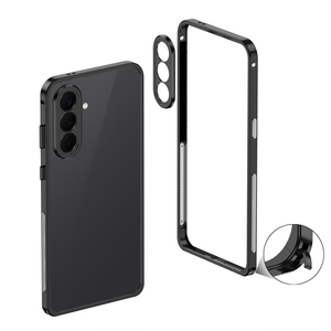 Étui de protection en métal de luxe pour A57 A37, cadre en aluminium, housse de protection + film de protection d'objectif en métal - Product Image 2
