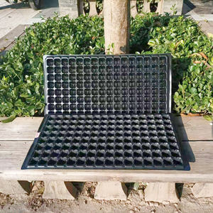 Plateau de croissance de légumes à 128 trous, plateau de démarrage pour semis de serre, de couleur noire, bon marché, vente en gros - Product Image 5