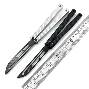 Couteaux d'entraînement en spirale Krake Raken en acier personnalisés en stock, outils de camping en plein air, bricolage, qualité professionnelle, support OEM - Product Image 6