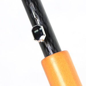 Promotional Business <b>Umbrella</b> 23 Inch Wooden Handle Metal Frame Fiberglass Shaft Manual Straight <b>Umbrella</b> for Outdoor Use - Product Image 4