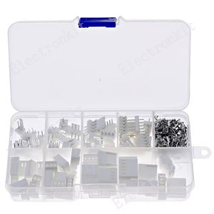 230pcs KF2510-2/3/4/5p Straight Pin Connector with Terminal Kit Male/Female Shell Electronic Modules and Kits Boxed - Product Image 1