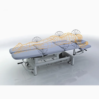 Table d'examen gynécologique électrique multifonctionnelle réglable et pliable en acier inoxydable avec écran LED certifiée CCC