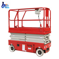 Plateforme élévatrice à ciseaux hydraulique autopropulsée électrique 3m 6m 10m, échafaudage mobile, élévateur de personnel