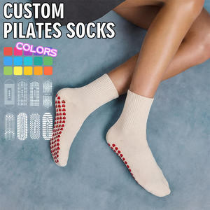 Calcetines Antideslizantes BiLu al por Mayor para Pilates, Yoga y Barre, con Etiqueta Privada Personalizada, Transpirables y de Punto, para Mujer - Product Image 3
