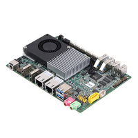 Mini PC Qotom Itx con Placa de Salida de Video de 3 Pantallas, Procesador Intel I7, Placa Base Industrial Linux
