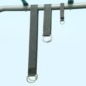 Correas para columpio de árbol para exteriores, 45 cm x 5 cm, 1,5 m de longitud, capacidad de carga de 300 kg, cinta de poliéster duradera para equipos de juegos infantiles - Product Image 1