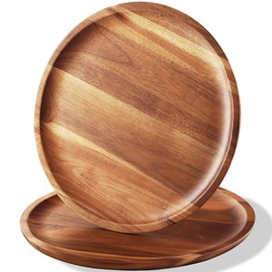 2 Pieces Wooden Plant <strong>Riser</strong> Stand Wooden Serving <strong>Tray</strong> Decorative <strong>Trays</strong> Wooden Serving <strong>Tray</strong> Set - Product Image 5