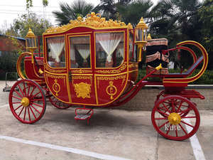 Chariot de chevaux royal en promotion – Carrosse électrique - Product Image 2