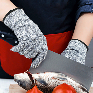 Gants <span class=keywords><strong>Anti</strong></span>-<span class=keywords><strong>Coupure</strong></span> Niveau 5 pour <span class=keywords><strong>Cuisine</strong></span>, Gants de Sécurité pour Main Résistants aux Coupures de Couteau - Product Image 5