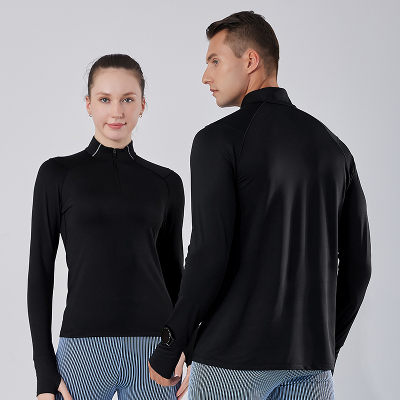 Yoga Workout Long Sleeve Shirt for Women Hoodie Athletic Sports Gym Tops With Thumbhole Quick Dry Workout Hiking Athletic Shirts