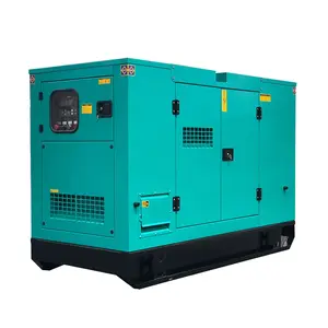 15kva Generator 15kva To 3000kva Air-cooled Or Water-cooled Type Diesel Generator Set Cheap Price With Brushless AC Alternator
