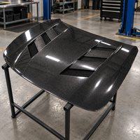 Capot avant en fibre de carbone style KZ pour Infiniti G37 berline 4 portes 2008-2013, kit de carrosserie de remplacement, panneau de carrosserie extérieur