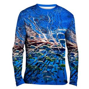 Hot Sale Custom <b>Fishing</b> Shirt Long Sleeve Sublimation Quick Dry Mens <b>Fishing</b> Wear - Product Image 3