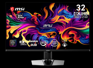 จอเกมมิ่ง MSI MPG 322UR QD-OLED X24 ขนาด 32 นิ้ว 4K 240Hz QD-OLED รุ่นใหม่ล่าสุด - Product Image 5