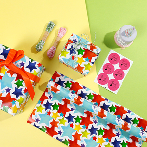 Wholesale 80g 43*300cm Refreshing Packaging <b>Paper</b> Gift Wrapping <b>Paper</b> - Product Image 6