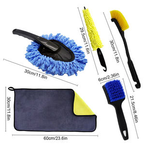 カーケア洗浄ツール6個折りたたみバケット付き - Product Image 2