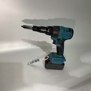Pistola de remache de tracción automática eléctrica con batería de litio portátil de 21V, herramienta de pistola de remachado inalámbrica sin escobillas Industrial - Product Image 6
