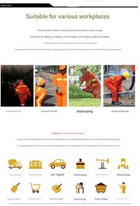 Giacca da lavoro invernale imbottita in cotone traspirante personalizzata uniforme di protezione dal freddo per i lavoratori della costruzione di strade ferroviarie - Product Image 4