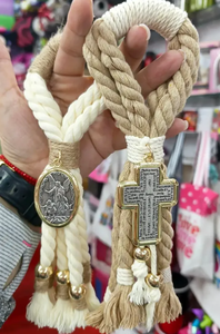 Colgante Religioso de San Benito Hecho a Mano, Accesorios para el Hogar, Cruz con Santos Católicos, Pulsera - Product Image 4