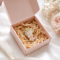 Boîte cadeau haut de gamme pour demoiselle d'honneur, boîte magnétique pour demande en mariage, emballage de luxe pour demoiselle d'honneur, logo personnalisé, fabrication OEM