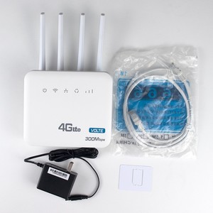 Qitai Nhà cung cấp Bộ định tuyến trong nhà <span class=keywords><strong>CPE</strong></span> 4G Bộ định tuyến không dây RJ45 RJ11 wifi6 tr069 Bộ định tuyến Wifi 4G <span class=keywords><strong>LTE</strong></span> với khe cắm thẻ Sim - Product Image 4