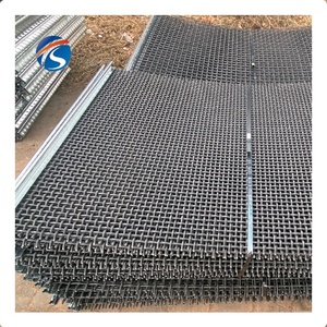 Công Nghiệp Nặng Rung Hình Chữ Nhật Dệt Crimped Dây Lưới Khai Thác Mỏ Cát Sàng Đá Máy Nghiền Đá Màn Hình Lưới - Product Image 5