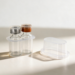 Vente en gros <span class=keywords><strong>de</strong></span> flacons en plastique transparents <span class=keywords><strong>de</strong></span> 5 ml et 10 ml pour poudre lyophilisée, réactifs, emballages vides, boîtes <span class=keywords><strong>de</strong></span> rangement pour peptides - Product Image 5
