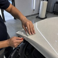 Film de protection de peinture automobile (PPF) personnalisé en gros avec logo, film de changement de couleur, blanc nacré diamanté pour voitures de luxe