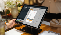 Caisse Enregistreuse PDV Tactile à Double Écran 15,6 Pouces avec Imprimante 80mm Intégrée, Terminal Tout-en-Un Android Win11 pour Points de Vente au Détail