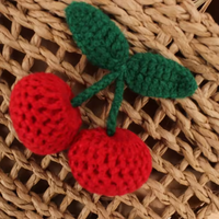 Mode à la mode nouveaux enfants dame épaule rotin armure fourre-tout cerise sac à main pour petite fille paille plage femme sac