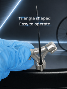 VXM Bisiklet Telleri Anahtarı 13G/14G/15G Kart Yuvası 3'ü 1 Arada MTB Bisiklet Tekerleği Ayarlayıcı Anahtarı Tamir Servisi Eksen Üçgen Aleti - Product Image 5