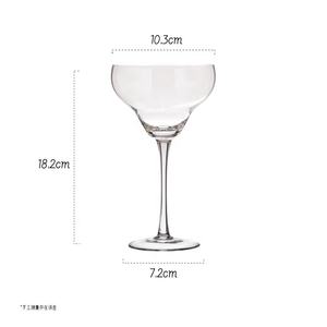 Verrerie à cocktail géante Samyo gros verres à Margarita en <span class=keywords><strong>verre</strong></span> dépoli transparent soufflé à la main 16oz - Product Image 6