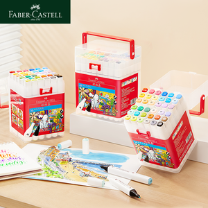 <span class=keywords><strong>Faber</strong></span>-<span class=keywords><strong>Castell</strong></span> China – Ensemble de <span class=keywords><strong>marqueurs</strong></span> à double tête 36-48 couleurs, à base d'huile, résistants à l'eau, modèle 553636, pour les arts pour enfants et l'art de l'anime - Product Image 6