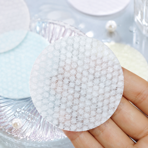 Y528 Gelb-Rosa-Blau Schillernder Eiskühlender Ventilator <span class=keywords><strong>Bingbing</strong></span> Nass-Kompresse Gesichtspflege Stark Wasserabsorbierende Tiefenwasser-Baumwollpads - Product Image 2